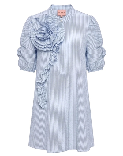 Gossia - MiljaGO Kleid - Blue Stripes